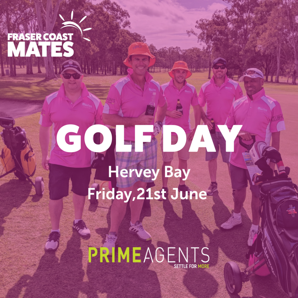 Fraser Coast Mates Golf Day, Hervey Bay, Mental Health Awareness